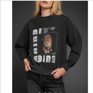 Anine Bing Wild Cat sweatshirt